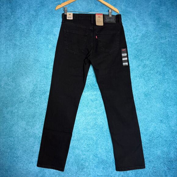 Levi’s 511 Men’s Jeans 32x30 Black Slim Fit Stretch Denim NWT - Picture 11 of 16